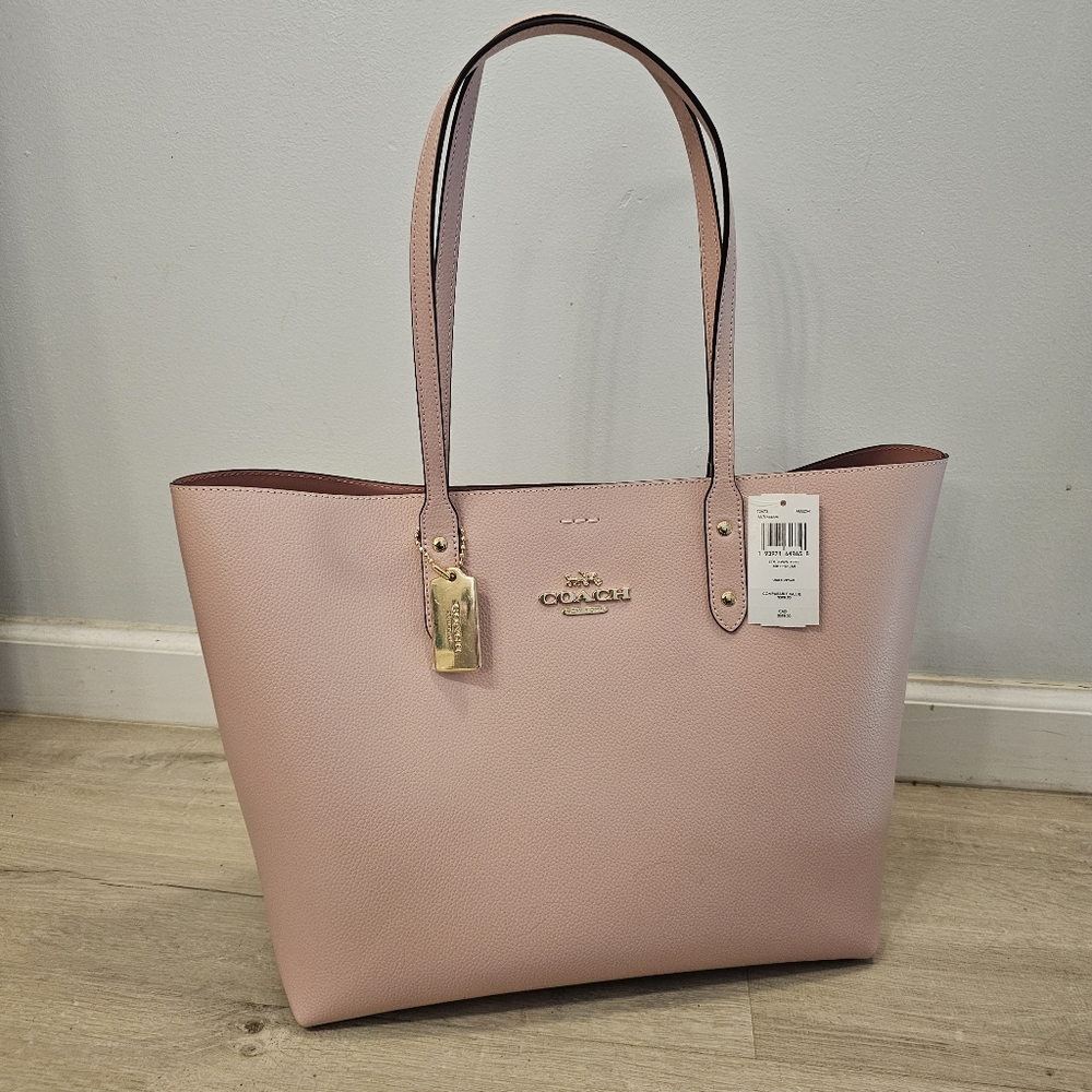 Coach Town Tote Handbag Shopper Bag 72673 Blossom Large